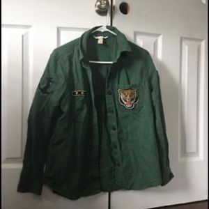 Button down with Patches